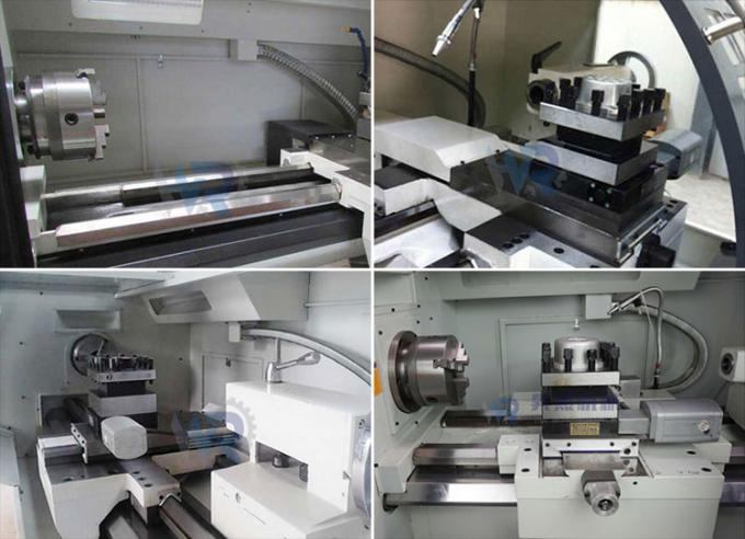 Ck6150-1000 Flat Bed Cnc Lathe Machine 4 Stazione Torretta 1