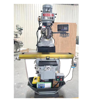 Fresatrice universale 3HP 2.2KW del metallo capo della torretta dell'OEM