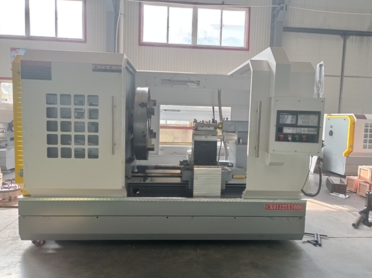 Parte di metallo della macchina del tornio di CNC di acciaio inossidabile CKNC61125 che fa macchina