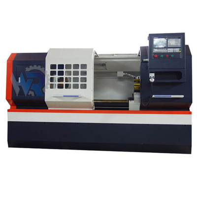 Ck6150 Macchina a tornio CNC orizzontale velocità senza gradini a foratura di 82 mm