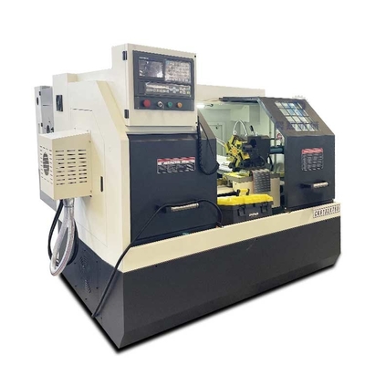 Macchina a tornio CNC orizzontale a letto piatto Ck6132 Macchina a tornio CNC automatica 380V 4KW