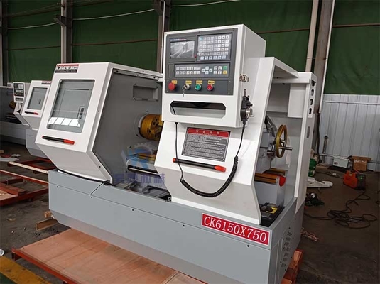 CK6150-750mm CNC Torno 220V Flat Bed Torno