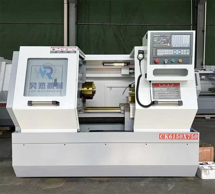 CK6150-750mm CNC Torno 220V Flat Bed Torno