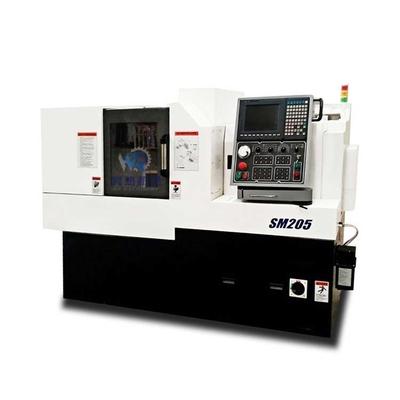 SM205 Macchina a tornio automatico CNC orizzontale di tipo svizzero bianco