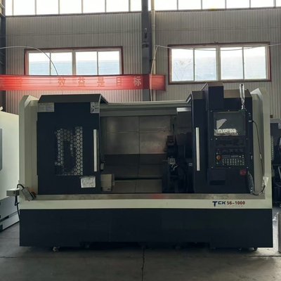 Capacità di liquido di raffreddamento 150L Tornatore di tornitura Cnc Alta precisione Φ32mm Strumento di perforazione Dimensione 270mm X Viaggio dell'asse