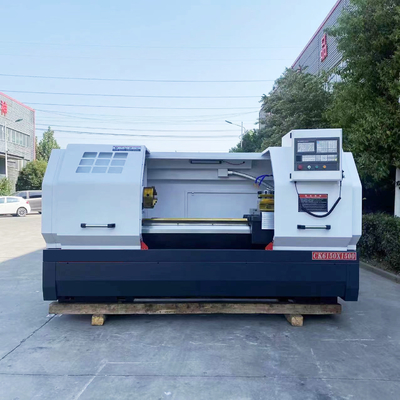 7.5kw Potenza CK6150/1000mm Metallo Automatico CNC Tornibile Macchina Per Us Industriali